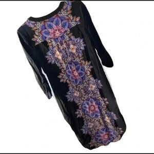 Cable & Gauge Long Sleeve Multi Colored Dress. Brand new.